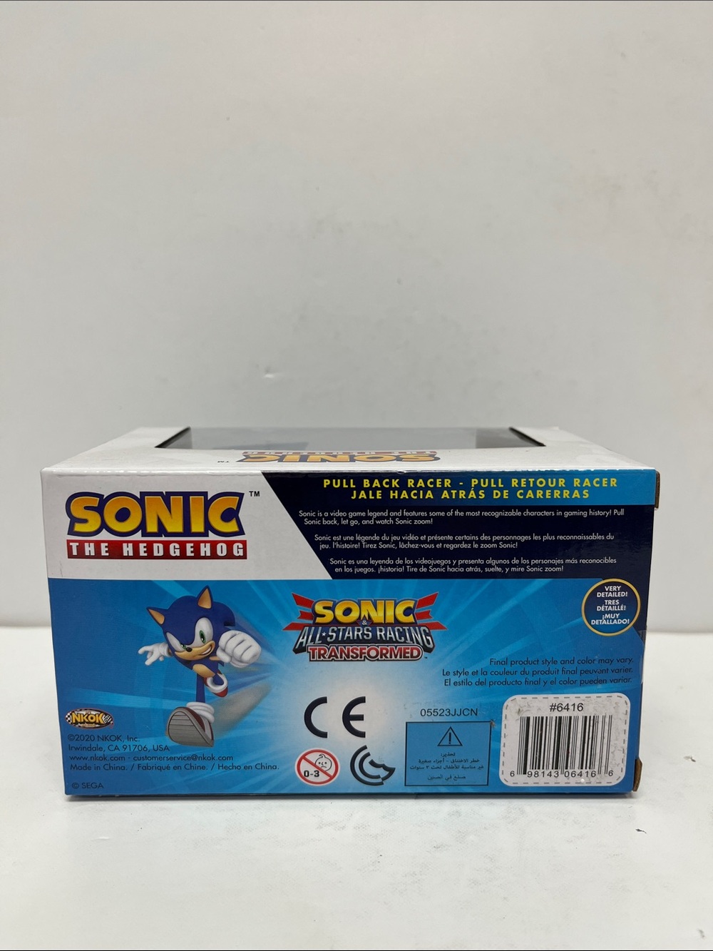 Sonic Racing Car Toy - Picture 3 of 6